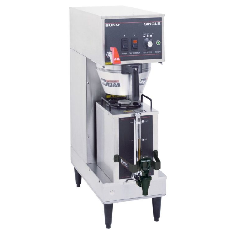 BUNN Single GPR Coffee Brewer 120V — Stainless Steel, Includes 1.5-Gallon Portable Server