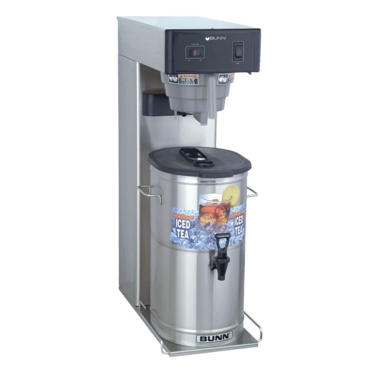 BUNN TB3 Iced Tea Brewer, 3-Gallon — 120V, Stainless Steel (Dispenser Sold Separately)
