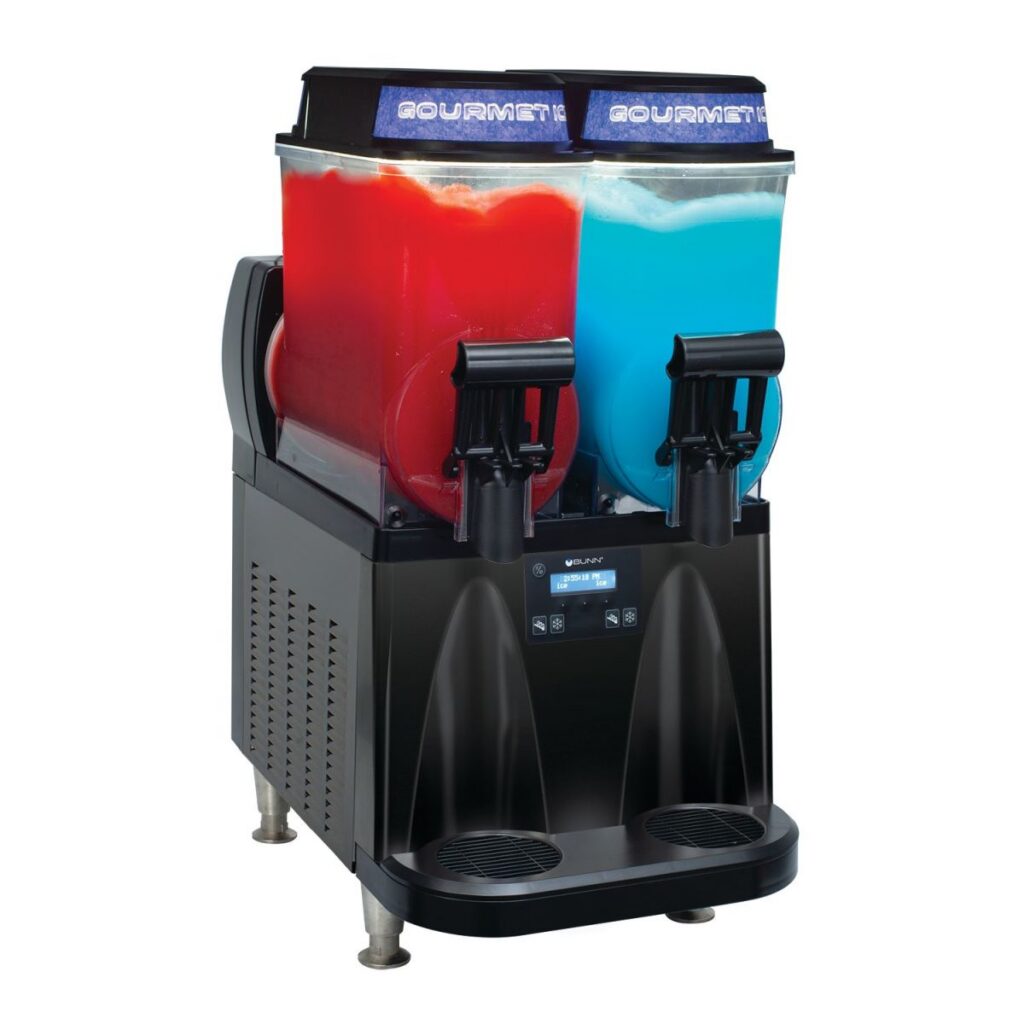BUNN Ultra NX 2-Flavor Frozen Beverage Machine — 120V, Black, Standard Handle