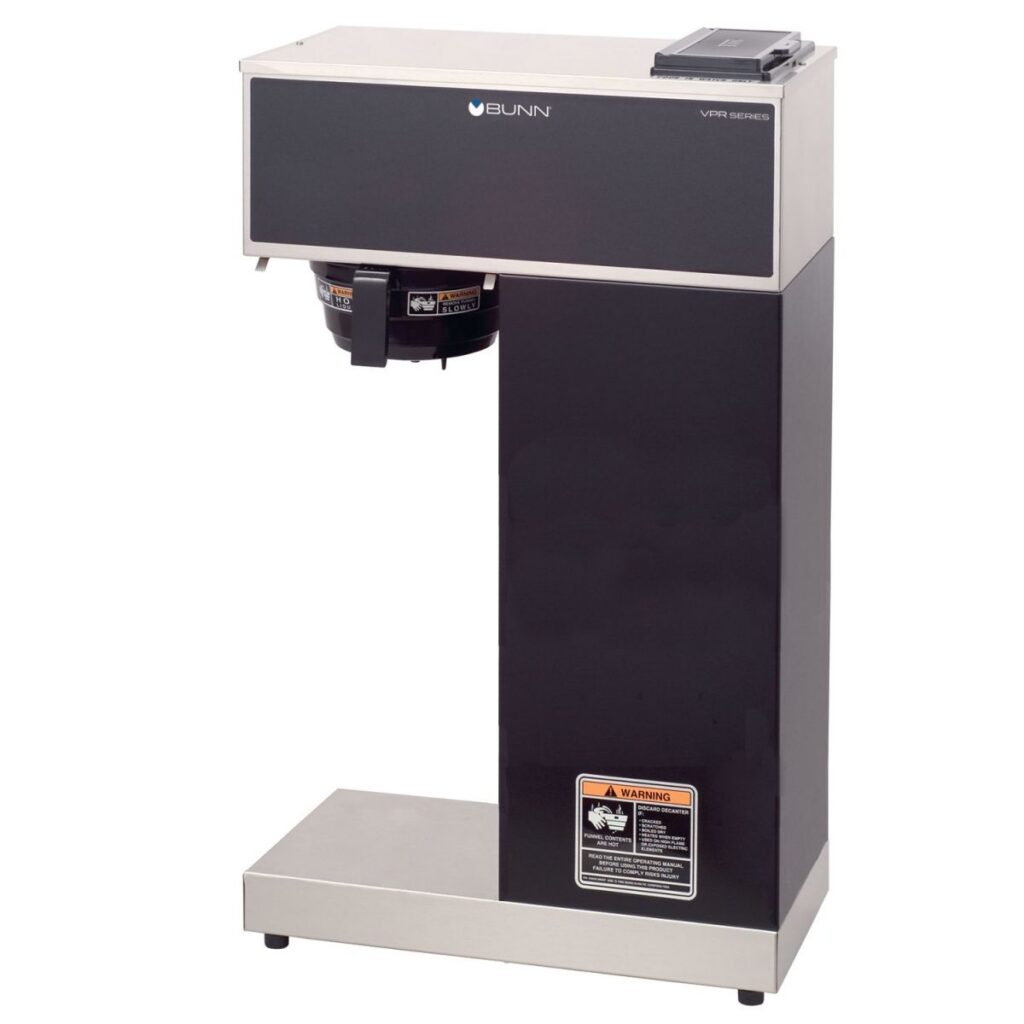 BUNN VPR-APS Pourover Airpot Coffee Brewer — Black (Airpot Sold Separately)